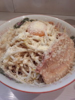 「特製まぜそば（野菜・チーズ）800円」@らーめん まひるの写真