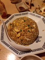 「玉子チャーシューチャーハン590円」@すし居酒屋すすむの写真