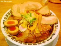 「肉そば醤油スペシャル (1,100円)」@肉そば けいすけ 富里店の写真