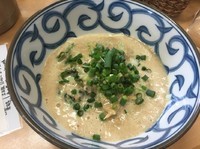 「【限定】しらすと生のりの山葵和え麺納豆カプチーノ添え¥850」@㐂九家の写真