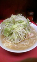「ラーメン豚入り(ニンニク)800円」@ラーメン二郎 ひばりヶ丘駅前店の写真