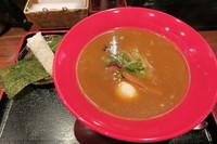 「カレーラーメン おにぎり1個つき」@楽山の写真