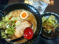 「厚切り炙りチャーシュー鶏白湯和風醤油(並盛・130)980円」@麺屋酒場 心粋の写真