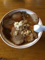 「手打ちチャーシュー麺」@のんきやの写真
