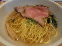 「【限定】　塩」@中華蕎麦 蘭鋳の写真