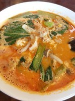 「とまとラーメン」@青竹手打ちラーメン 桐生宿の写真