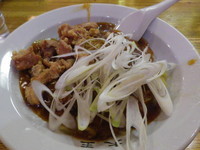 「タンタンまぜそば」@中華つけ麺大王 伊勢佐木町店の写真