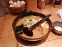 「味噌ラーメン」@白樺山荘 北海道ラーメン道場店の写真