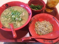 「GWセット(こってり)」@天下一品 イオンモール草津店の写真