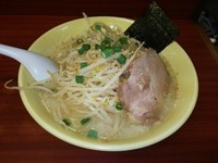 「中華そば塩味700円＋モヤシ50円」@中華そば まるいちの写真