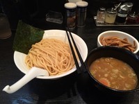 「つけ麺¥750＋メンマ（メルマガにて無料サービス）」@大勝軒まるいち 大宮店の写真