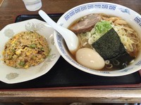 「半チャンつがる(麺大盛)」@食房 つしまの写真