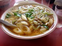 「珍達そば ¥700
黒豚餃子5個 ¥300」@珍達そばの写真