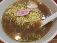 「中華そば（少なめ）　「600円」」@赤坂味一の写真