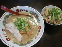 「チャーシュー丼定食920円」@天下一品 前橋大友店の写真
