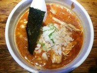 「ありが豚 絶好調（ハリガネ）＋替玉（ハリガネ）×2」@八番山 博多ラーメン ばりきや 伊勢崎店の写真