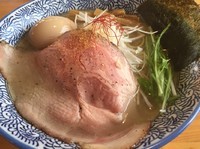 「味玉塩ラーメン800円」@麺処 門つるの写真