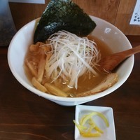 「アゴだしらあめん塩」@らあめん一路の写真