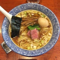 「手揉み中華蕎麦＋大人の味玉」@麺処 ほん田の写真
