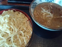 「濃厚魚介つけ麺大盛り700円」@伝丸 野田店の写真
