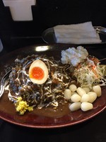 「黒い肉カレー」@カレーは飲み物。 池袋店の写真