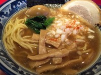 「ど煮干しらーめん【味玉サービス】（750円）」@らーめん・つけめん こてんぱんの写真