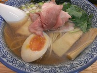 「煮干しそば(白)」@中華そば よしかわの写真