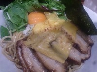 「まぜそば」@麺や百日紅の写真