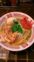 「渡り蟹蕎麦￥900」@特級鶏蕎麦 龍介の写真