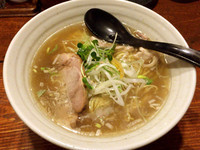 「限定塩ラーメン(670円)」@中華麺家 まんまるの写真