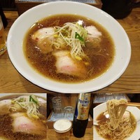 「【限定】kaboちゃん&西尾中華そば」@麺屋KABOちゃんの写真