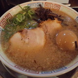 ラーメン煮玉子入り、バリカタ