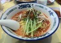 「冷し担々麺」@手作り餃子ラーメン まる長の写真