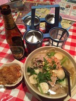 「バミーナーム（小麦麺汁そば）」@コ！ピーピー 小杉店の写真