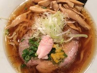 「虎徹そば（醤油）750円（穂先メンマ+100円）」@麺や 虎徹の写真