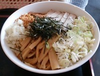 「油そば」@麺屋 松尾の写真