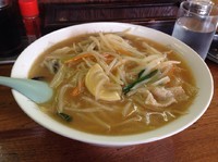 「味噌もやしソバ（大盛り）600円＋100円」@中華 みよしの写真