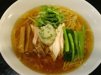 「【限定】秋刀魚節香る冷やしそば ￥800」@麺喰屋 澤 水天宮本店の写真