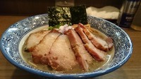 「チャーシュー極上濃厚煮干しそば 980円」@煮干しつけ麺 宮元の写真