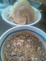 「つけ雷中盛280g」@雷 北松戸本店の写真