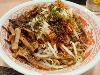 「【まぜそば(中盛・250g・ラー油)750円】→600円」@特級豚骨 中華そば湊生の写真