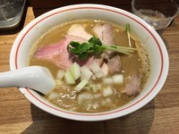 「【5/6当日限定】軍鶏白湯煮干しそば¥850」@麺尊 RAGEの写真