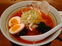 「特製スパイシートマトベジそば」@ストライプ ヌードルズの写真