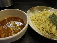 「辛味つけ麺 並 (ちょい辛増し) 700円」@麺や 樽の写真
