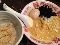 「濃厚雲丹蕎麦」@特級鶏蕎麦 龍介の写真