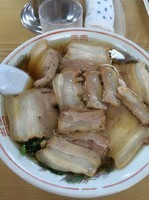 「肉そば」@古川農園の写真