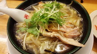 「野菜塩ラーメン　（７４０円）」@ちりめん亭 甲府丸の内店の写真
