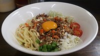 「【期間限定】タイ風まぜそば(辛さ１)」@麺屋庄太 津久井浜店の写真