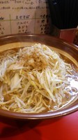 「小ラーメン（アブラ、麺マシ）７００グラム」@麺屋 桐龍の写真