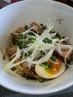 「汁なし醤油&豚丼ミニ」@麺丼Dining 夢者の写真